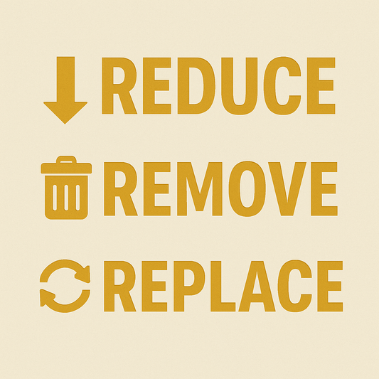 Reduce, Remove, Replace: A Simpler Way to Change Your Eating