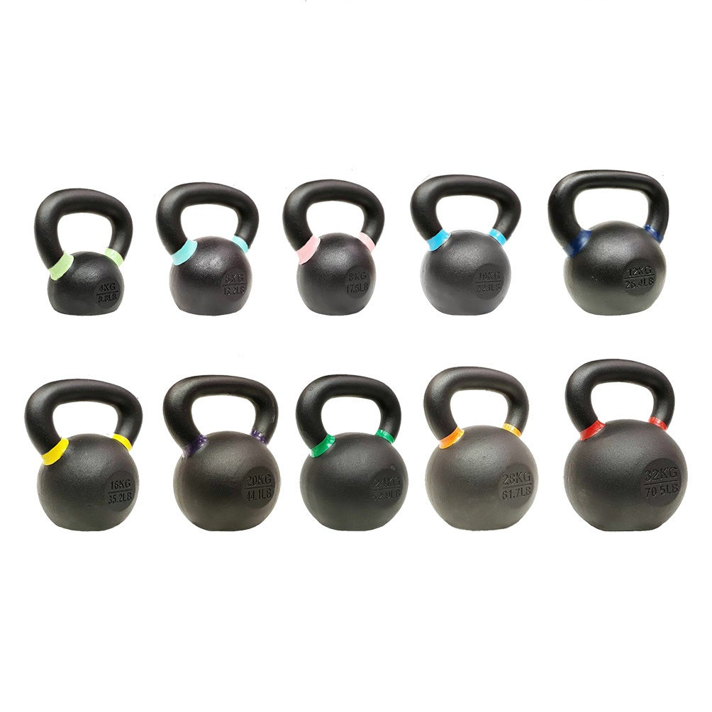 MORGAN V2 GRAVITY CASED POWDER COATED KETTLEBELLS